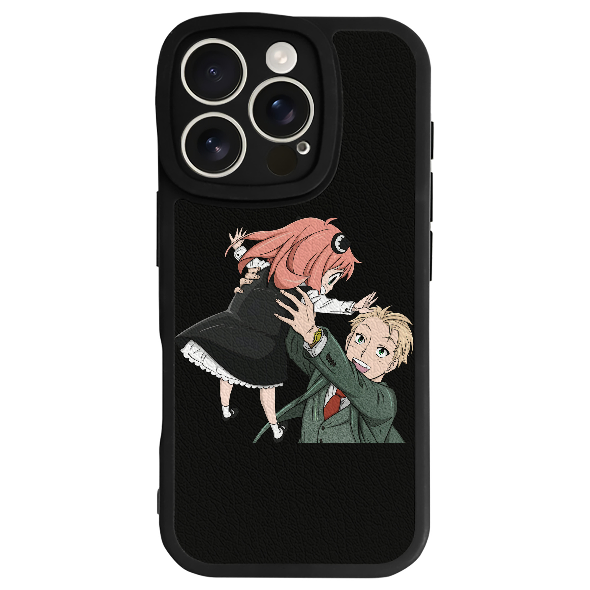 （画像用） SPY×FAMILY间谍家家酒 【iPhone 16シリーズ対応】シリコンスマホケース（レザー調） 材質：シリコン